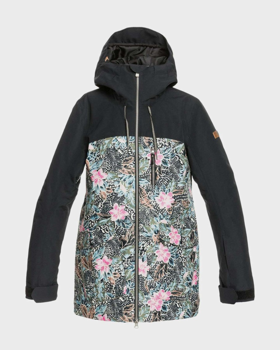 Snow * | Womens Stated Snow Jacket Roxy Online Sales