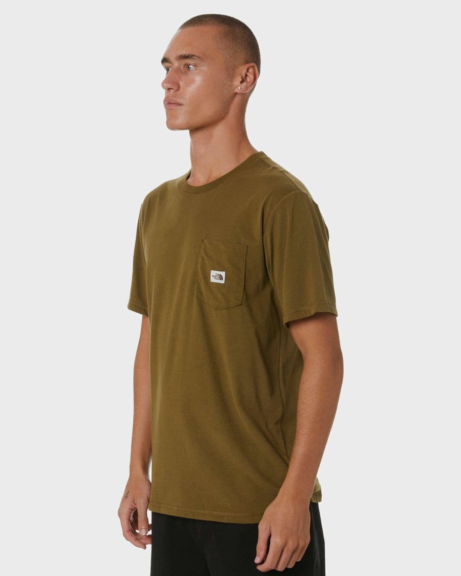 Mens * | Heritage Patch Pocket Mens Ss Tee The North Face Excellent