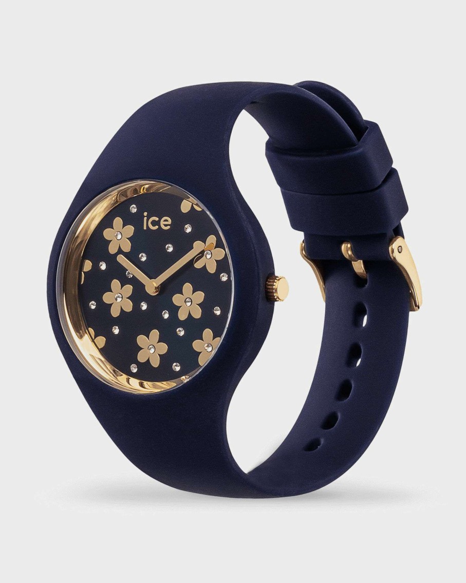 Womens * | Ice Flower Watch Precious Blue Ice Watch Discount