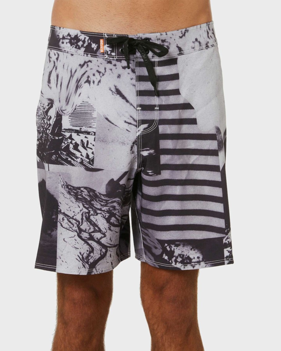 Mens * | Velvet Steel Mens 18 " Boardshort Misfit Discount