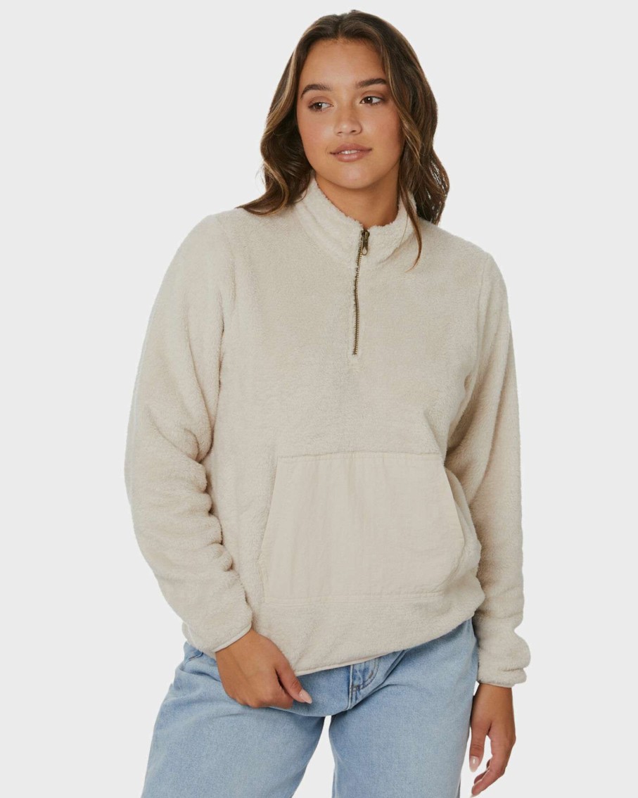 Womens * | Pheelin Phuzzy Mock Neck Jumper Volcom Free Delivery