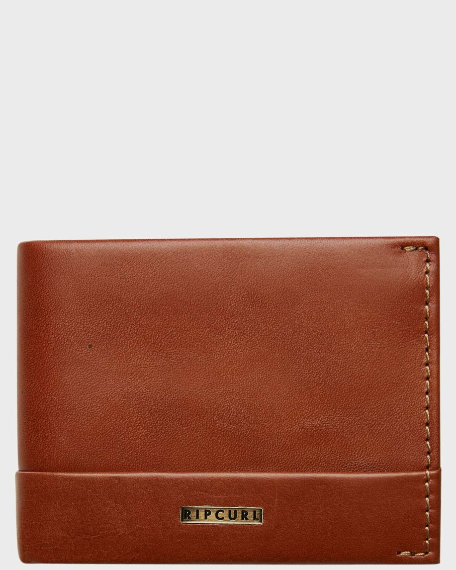 Mens * | Horizons Rfid All Day Leather Wallet Rip Curl Free Delivery