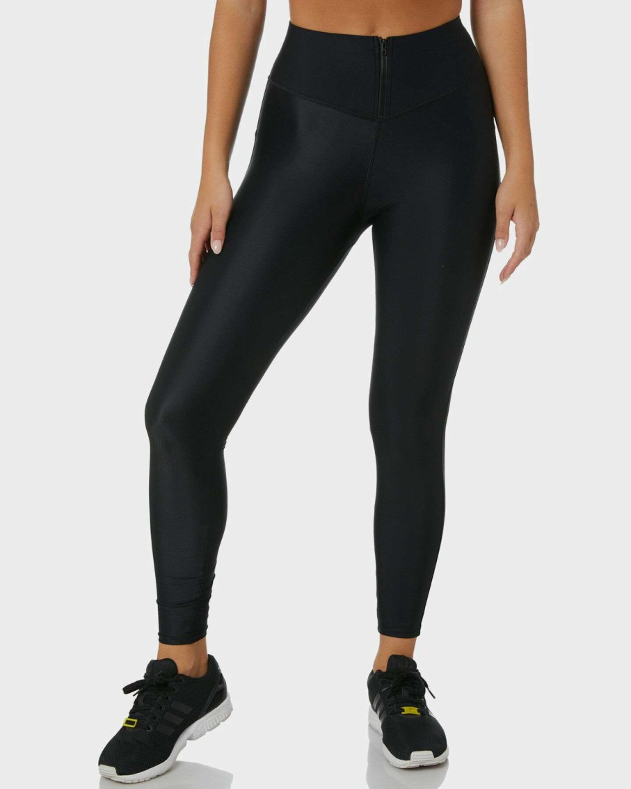 Womens * | Zip Front Full Length Legging First Base Excellent