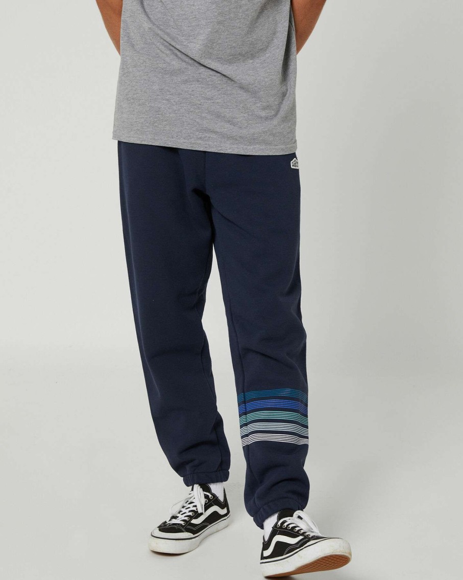 Mens * | Mens Line Logo Ridge Stripe Uprisal Sweatpants Patagonia Quick Delivery