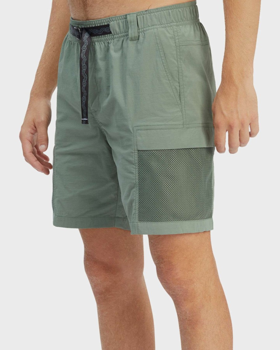 Mens * | Adventure Division Otis Surftrek Trail Shorts Billabong Large Choice