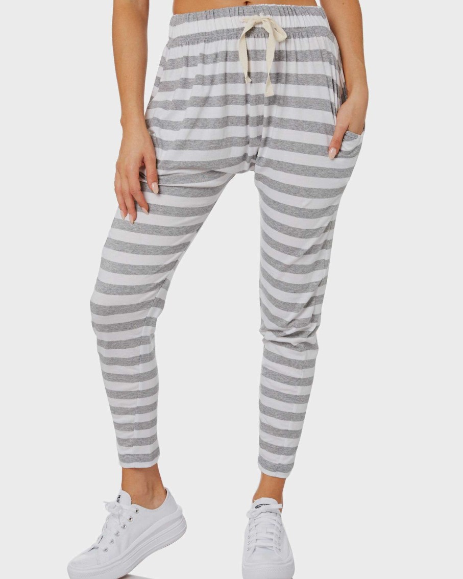 Womens * | Fluid Stripe Pant Silent Theory Cheap Online