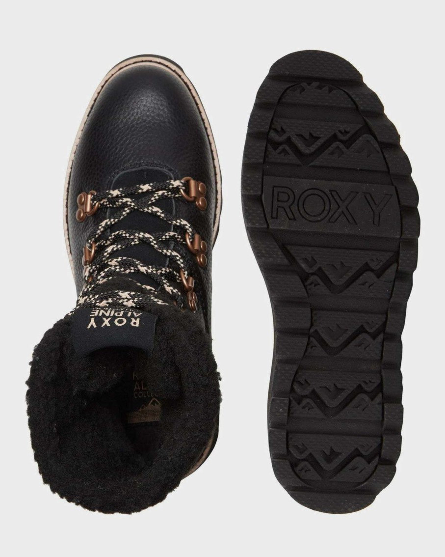 Womens * | Womens Brandi Lace Up Winter Boots Roxy Gift Selection