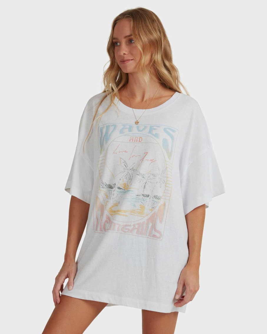 Womens * | Sweet Jane Tee Ii Roxy Large Choice