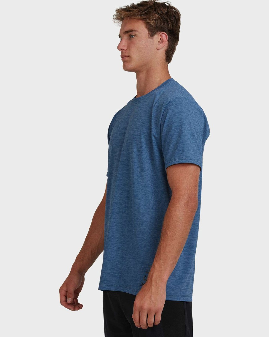 Surf * | Heathered Ventx Uv Short Sleeve Tee Xcel Excellent