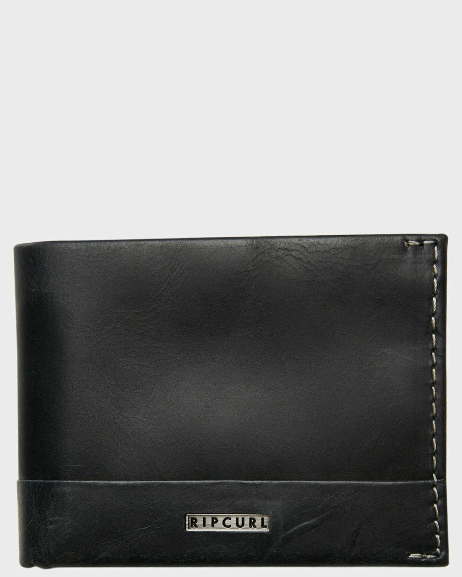 Mens * | Horizons Rfid All Day Leather Wallet Rip Curl Closeout Sale