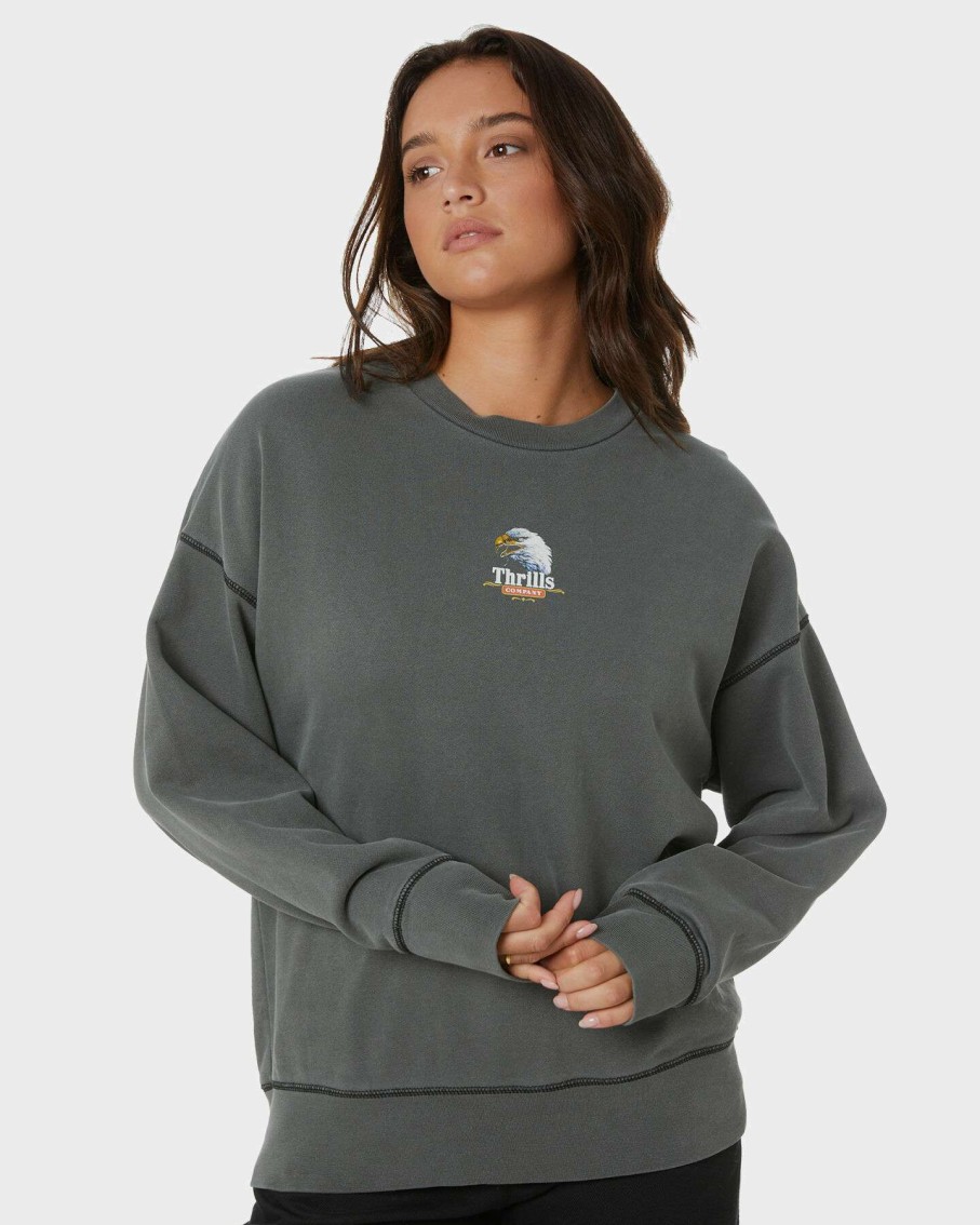 Womens * | Roadhouse Slouch Crew Thrills Tendy Style