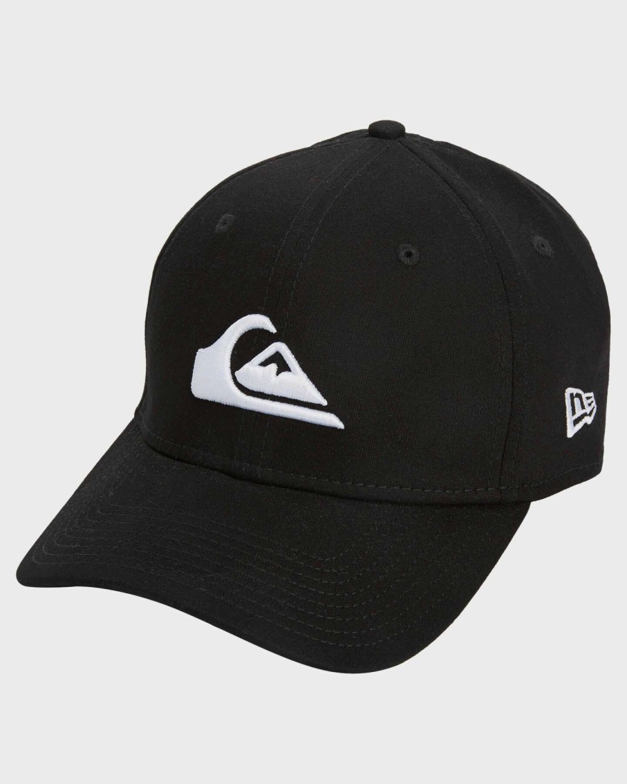 Mens * | Mens Mountain & Wave Stretch Fit Cap Quiksilver Closeout Sale