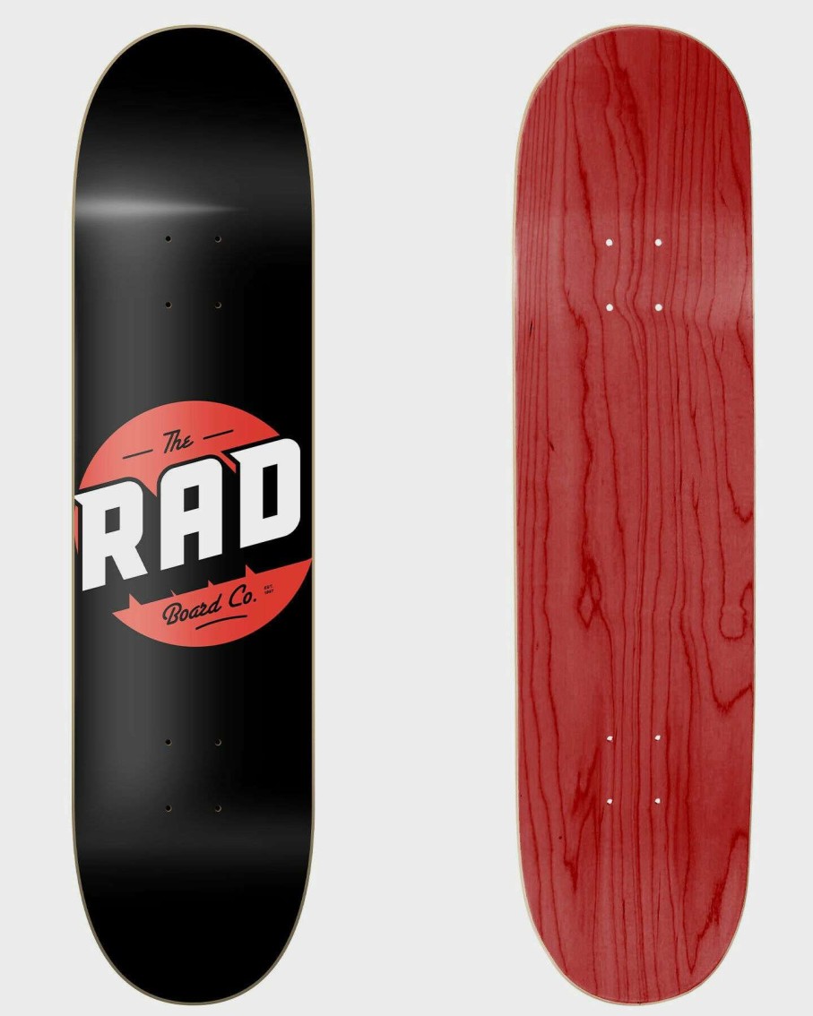 Skate * | Rad Logo Decks Solid 8.25 Rad Board Co Excellent Quality