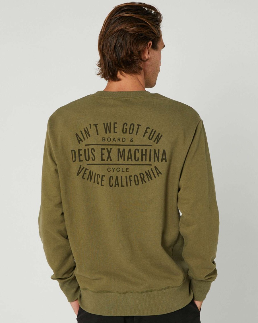 Mens * | Downtown Mens Crew Deus Ex Machina Quick Delivery