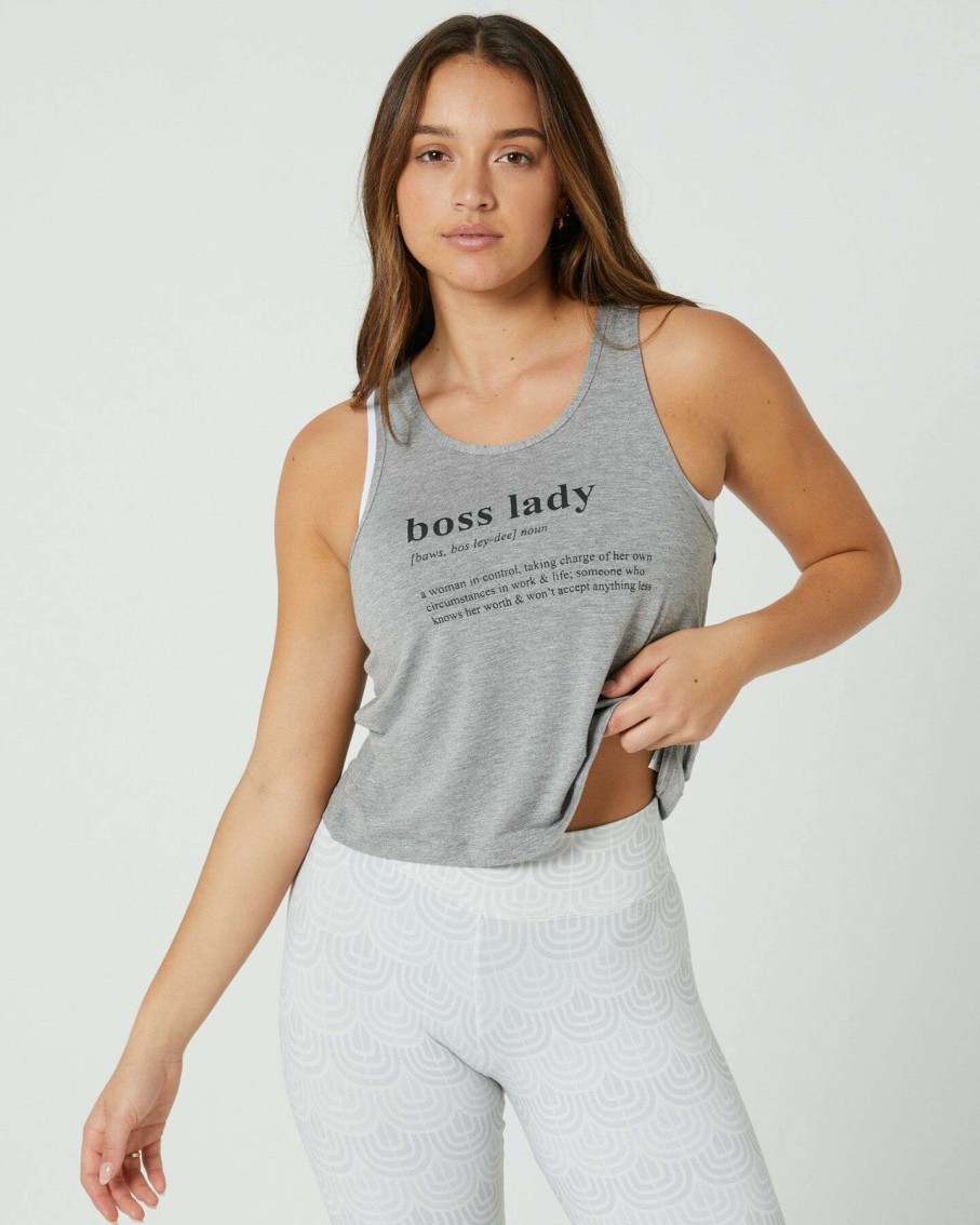 Womens * | Boss Lady Tank Liquido Active Online Sales