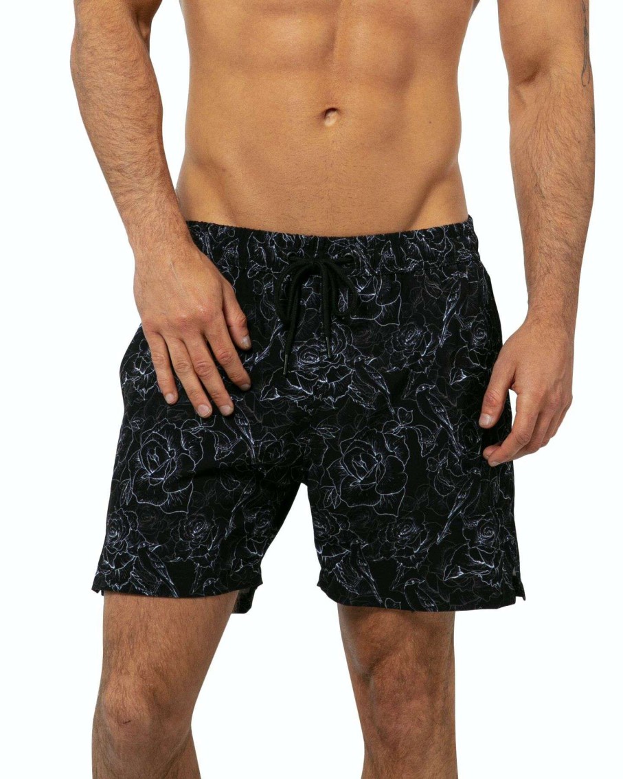 Mens * | Venice Black Shorts Oneby1 Discount