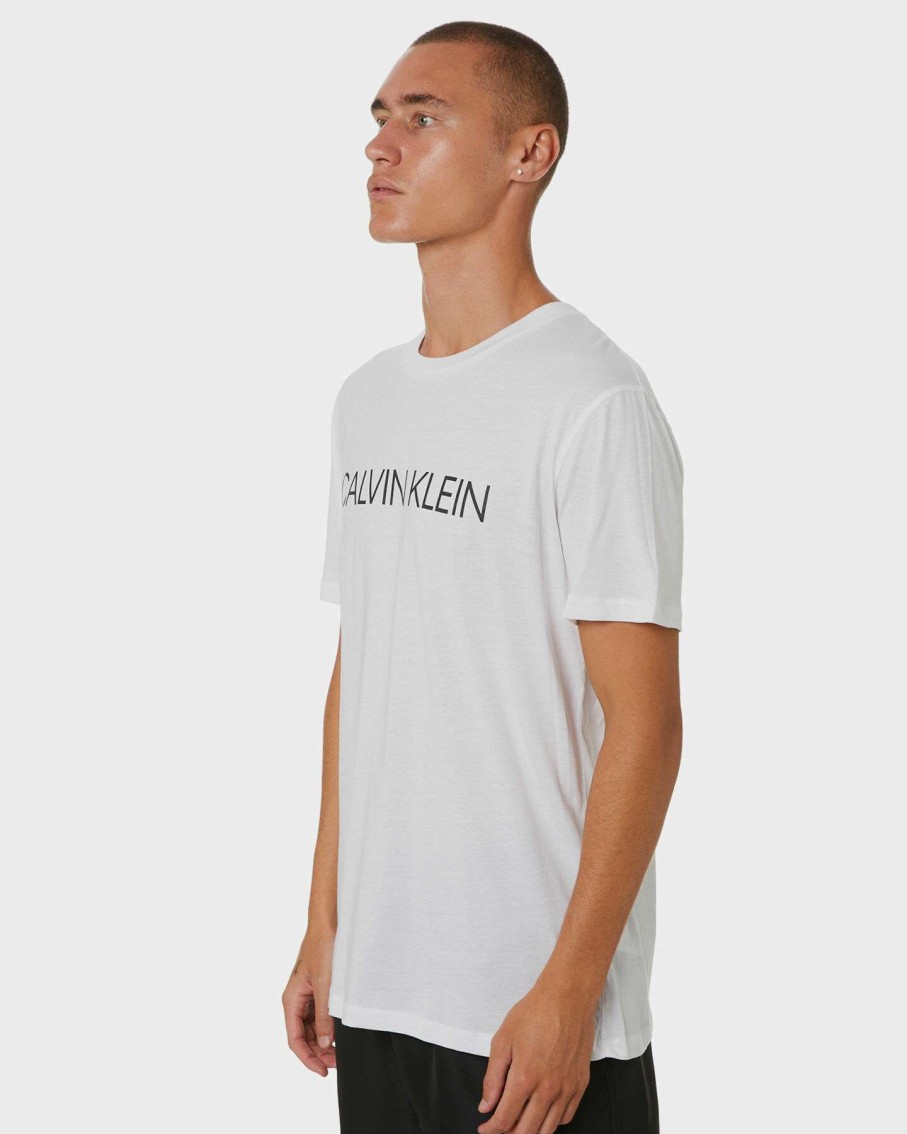 Mens * | Core Solids Relaxed Crew Tee Calvin Klein Large Choice