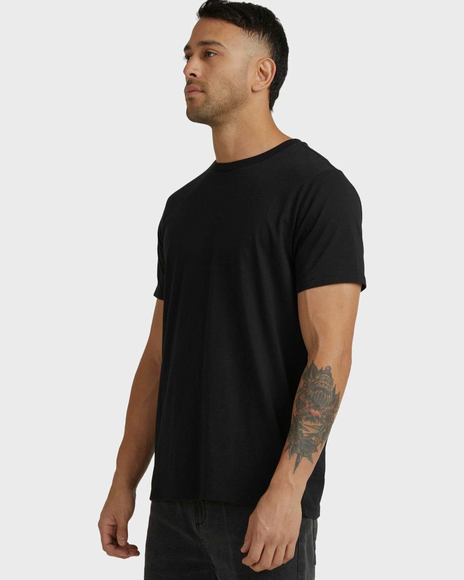 Mens * | Rvca Washed Ss Tee Excellent Quality