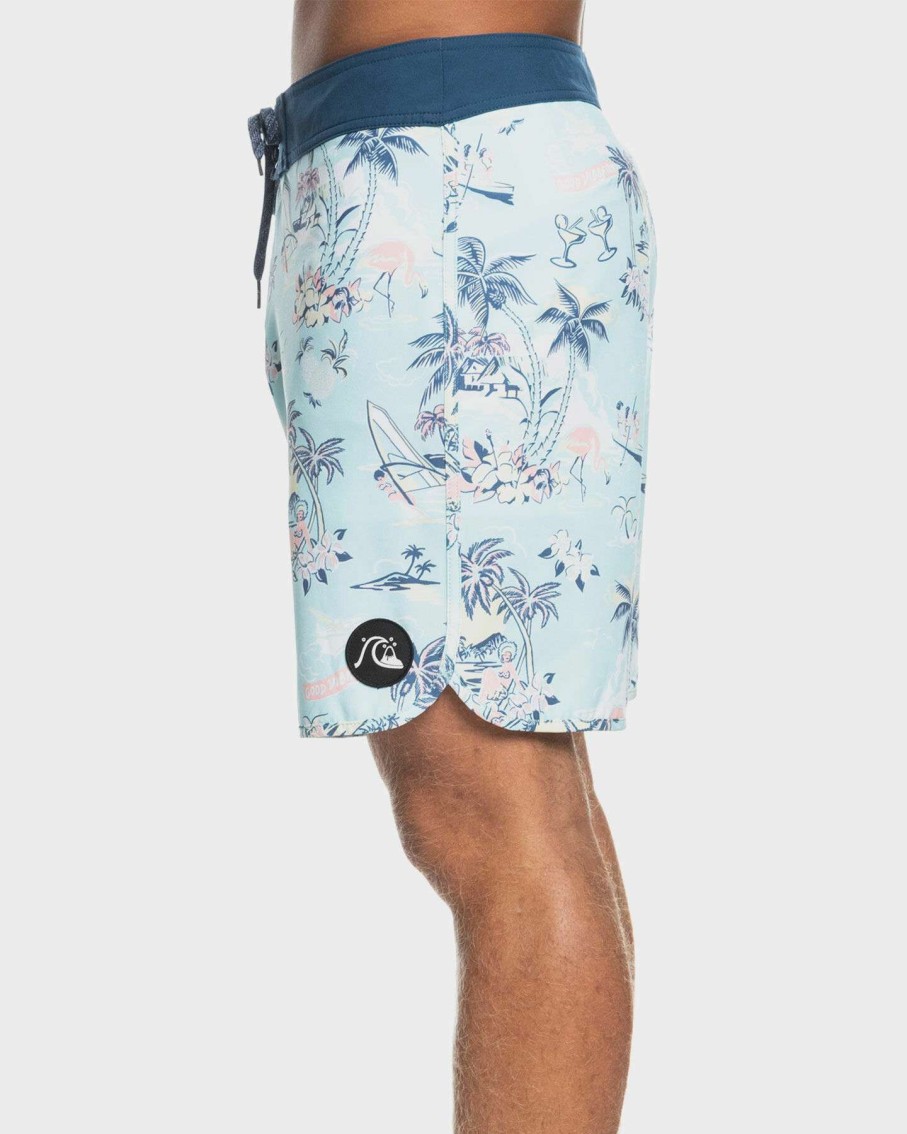 Mens * | Mens Surfsilk Mystic Sessions 18 Boardshorts Quiksilver Cheap Online