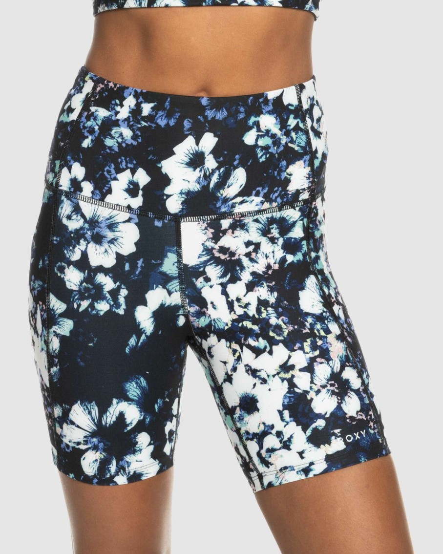 Womens * | Sublime Sunshine Workout Shorts Roxy Bargain Sale